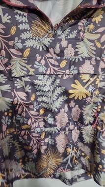 The North Face Women's Fanorak Hooded Pullover Jacket - Woodland Floral Print